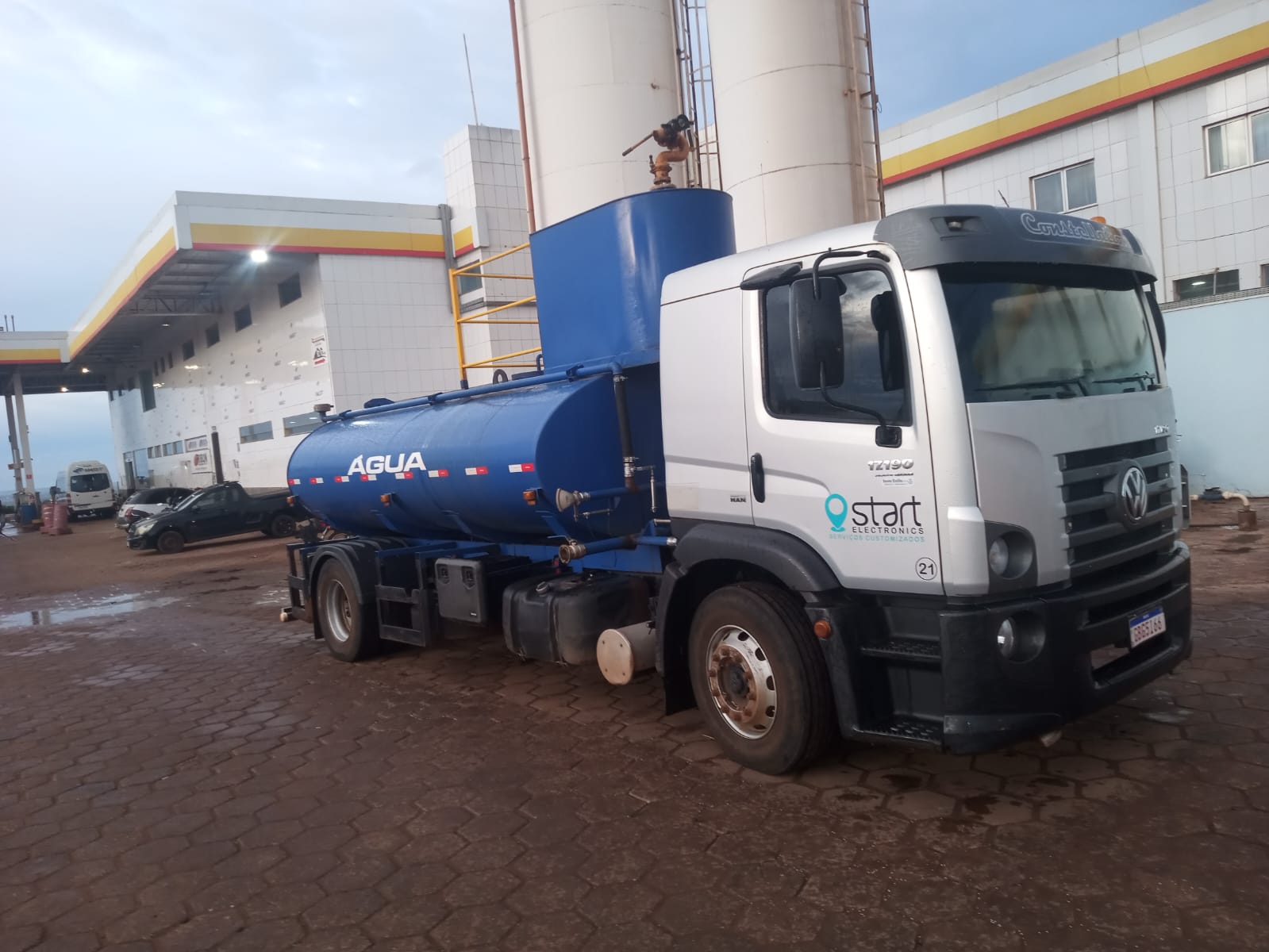 Frota Start tec em operação de campo